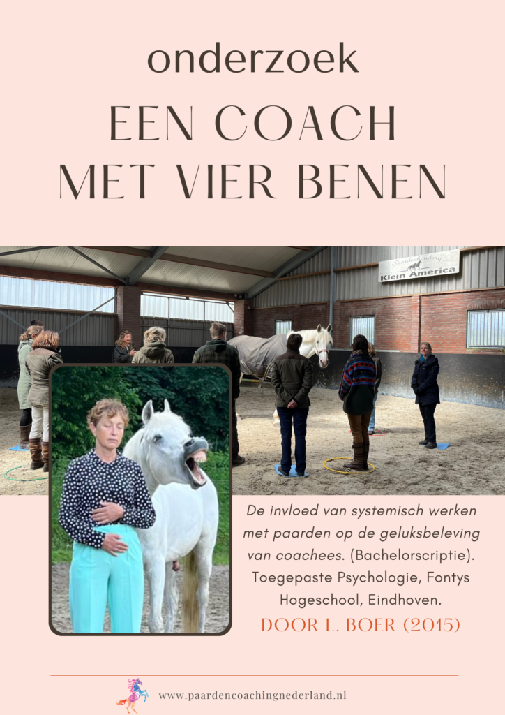Paardencoaching-Gelderland Nederland-Onderzoek Systemisch werken met paarden